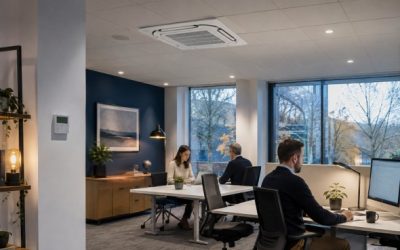 Can Commercial Air Conditioning Heat an Office in Winter?